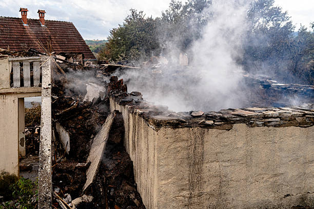 Professional Fire Damage Removal technician working in Chalfont, PA